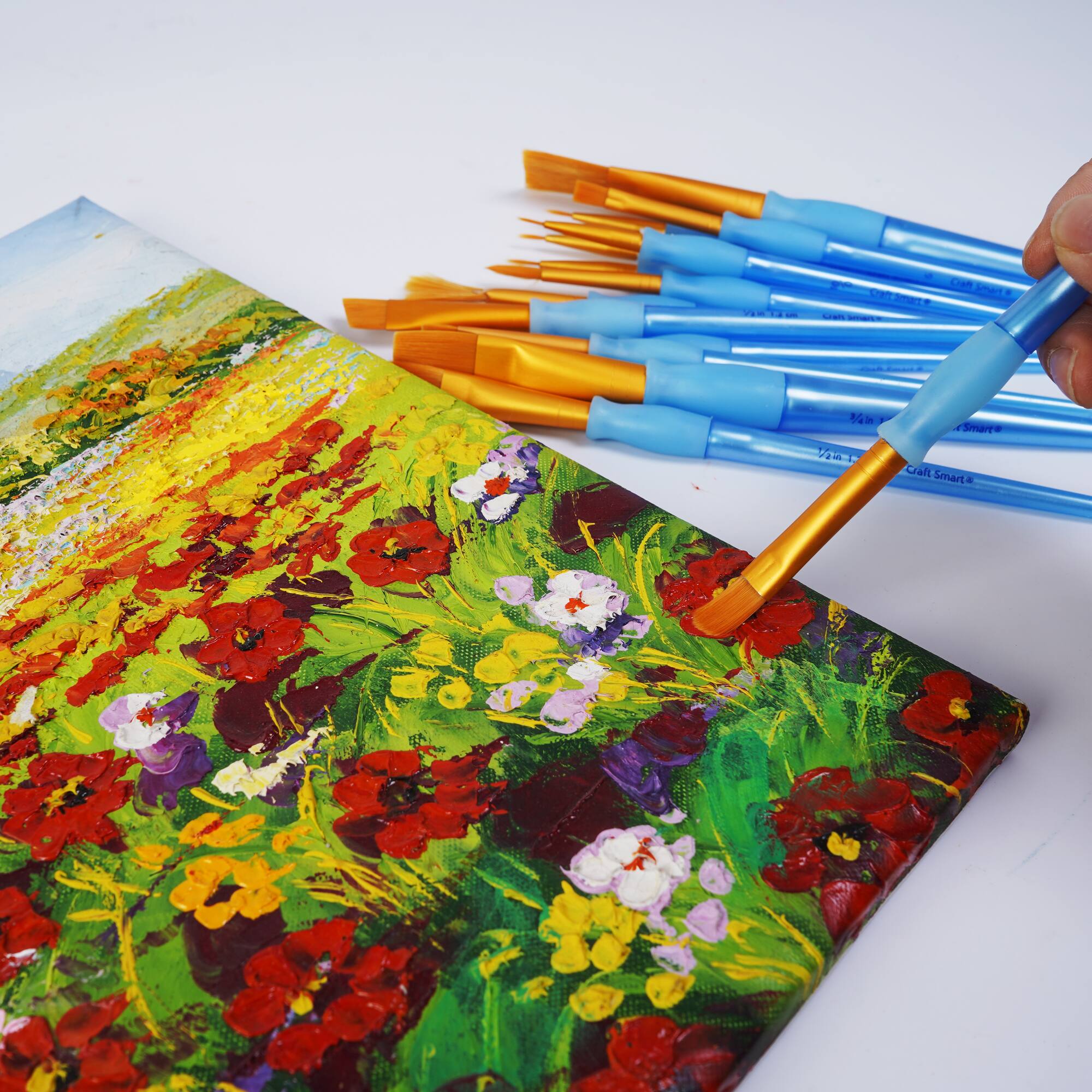 Golden Taklon Brush Set by Craft Smart®